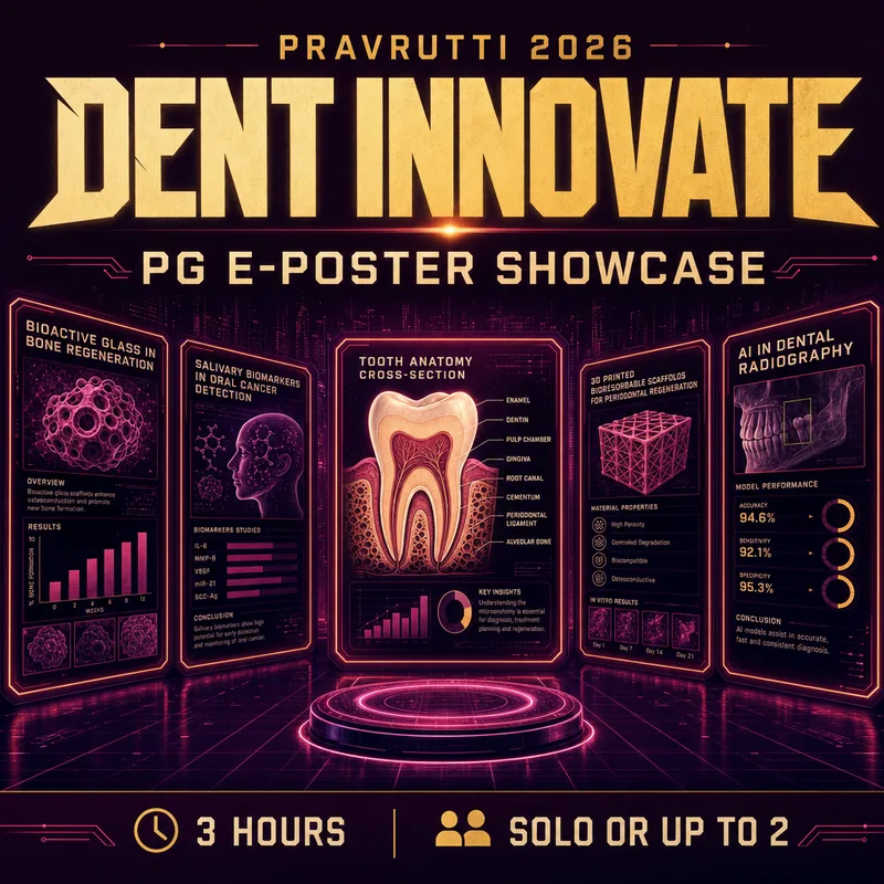 Poster for DENT - INNOVATE